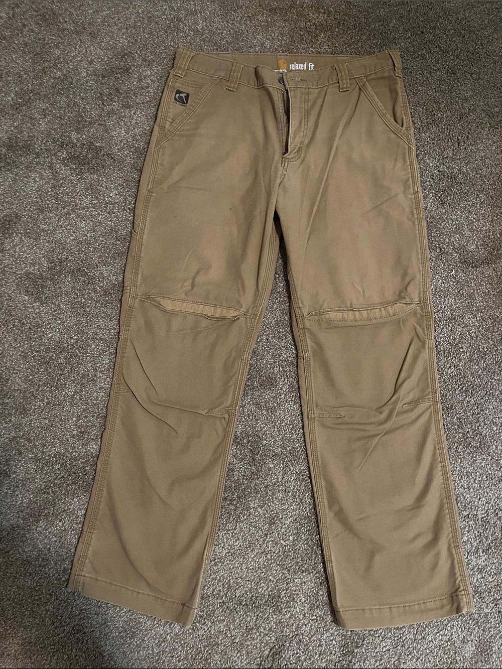 Carhartt Men's Cargo Work Pants - Tan
